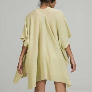 Lululemon | Merino Wool Short Sleeve Wrap in Dew Green Size XS/S